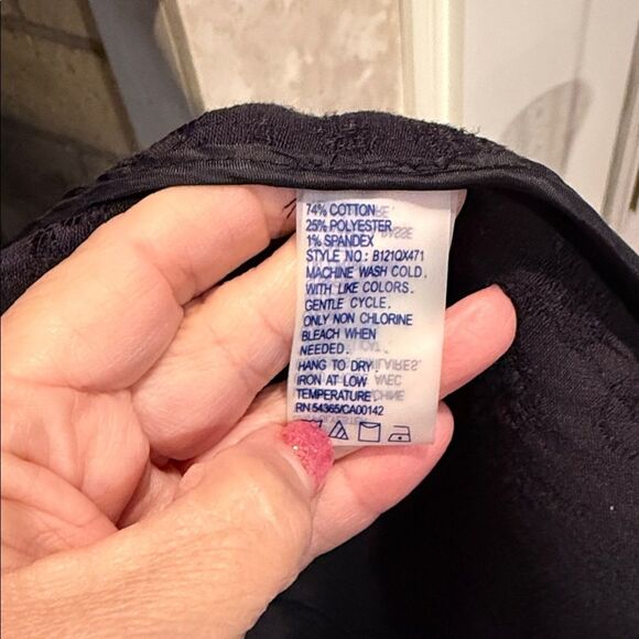 Peter Nygard Black Textured Vest size 14 - Picture 3 of 5